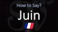 Видео по запросу "june in french"