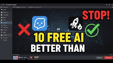 STOP Using ChatGPT! Top 10 FREE AI Tools That Are BETTER (2026)