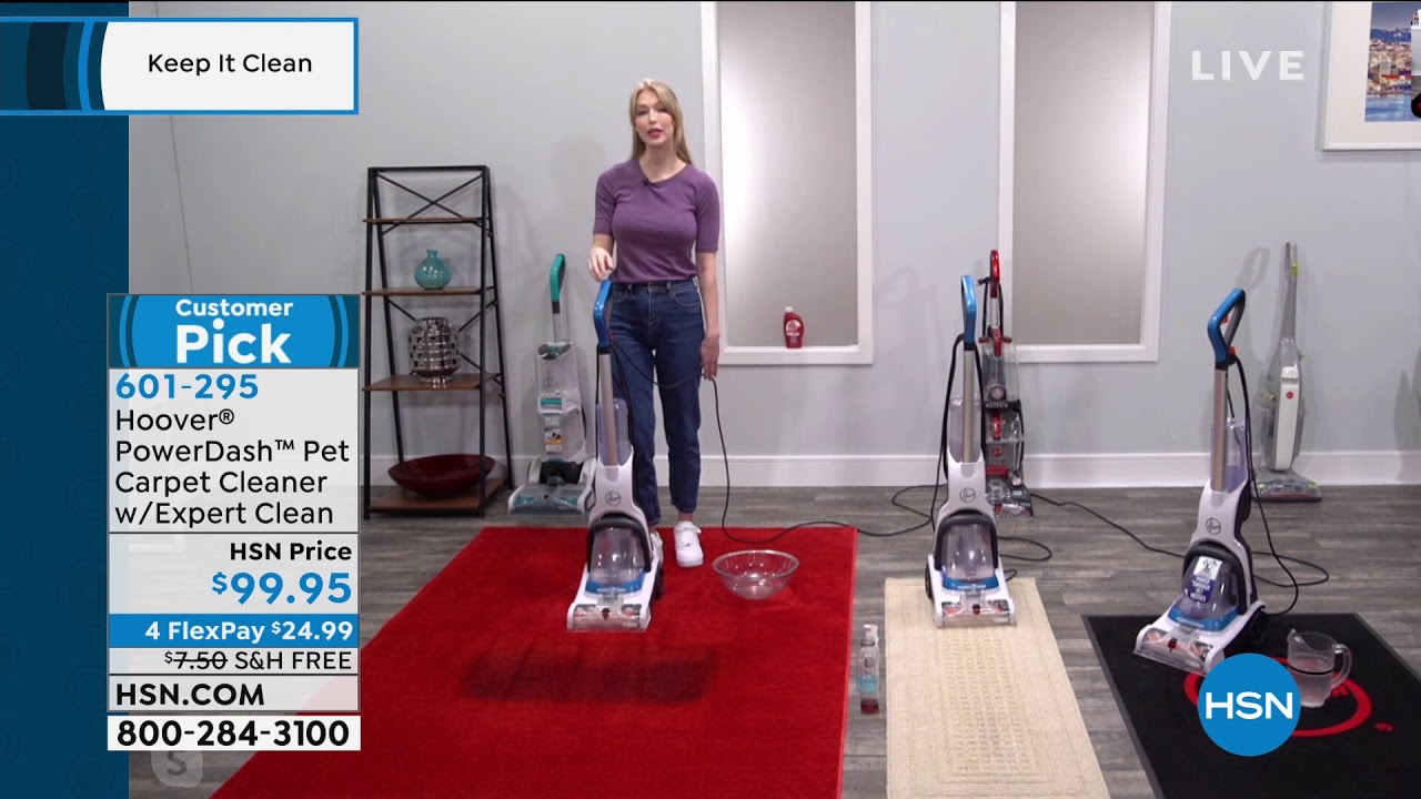 Hoover PowerDash Pet Carpet Cleaner with Expert Clean So... YouTube