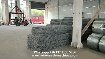 CNC Type Gabion Mesh Machine#Automatic gabion box production line#servo motor gabion machine