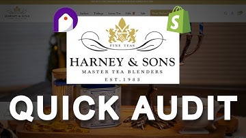 Harney & Sons: Conversion & AOV Growth Audit | Store Optimization