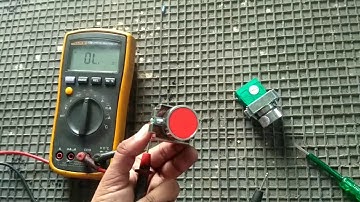 Industrial push button checking BS EEI