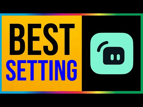 Streamlabs BEST Settings