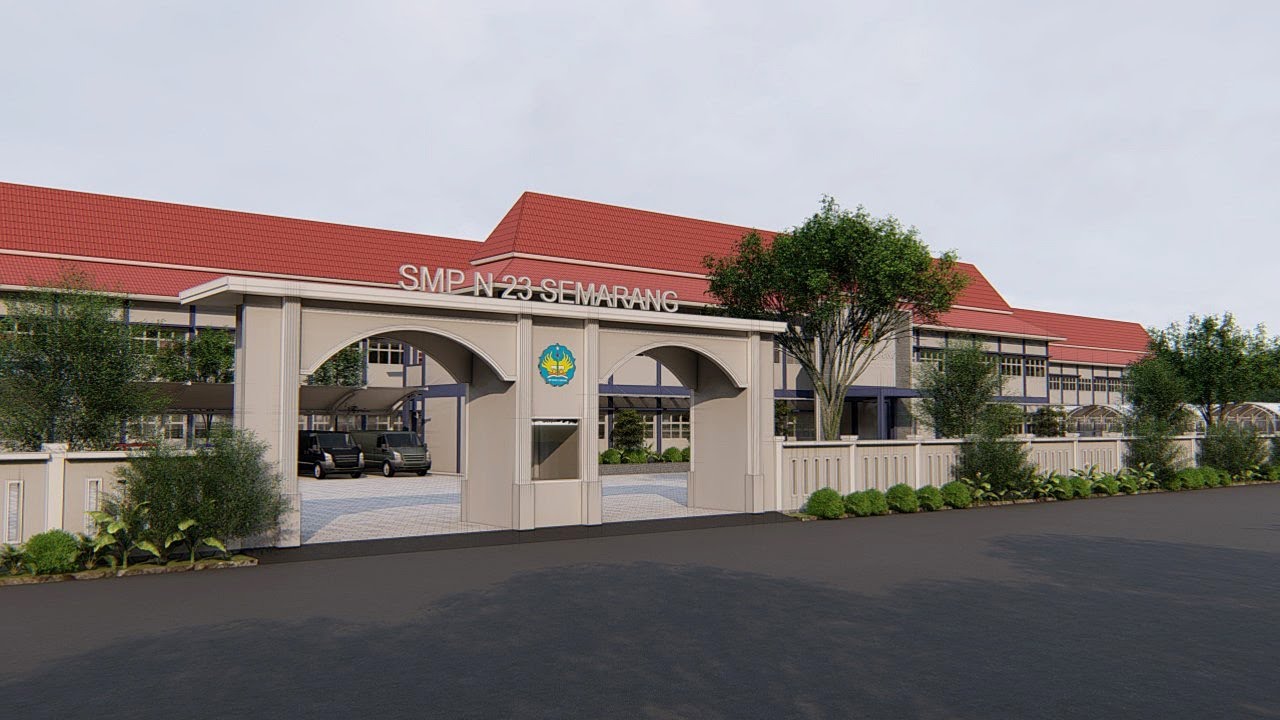 Materplan Penataan Ulang SMPN 23 Semarang