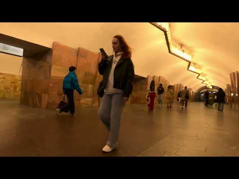 Walking in Moscow