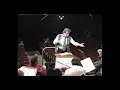 Yuri Simonov in rehearsal (1997): Brahms: Sinfonie No. 1