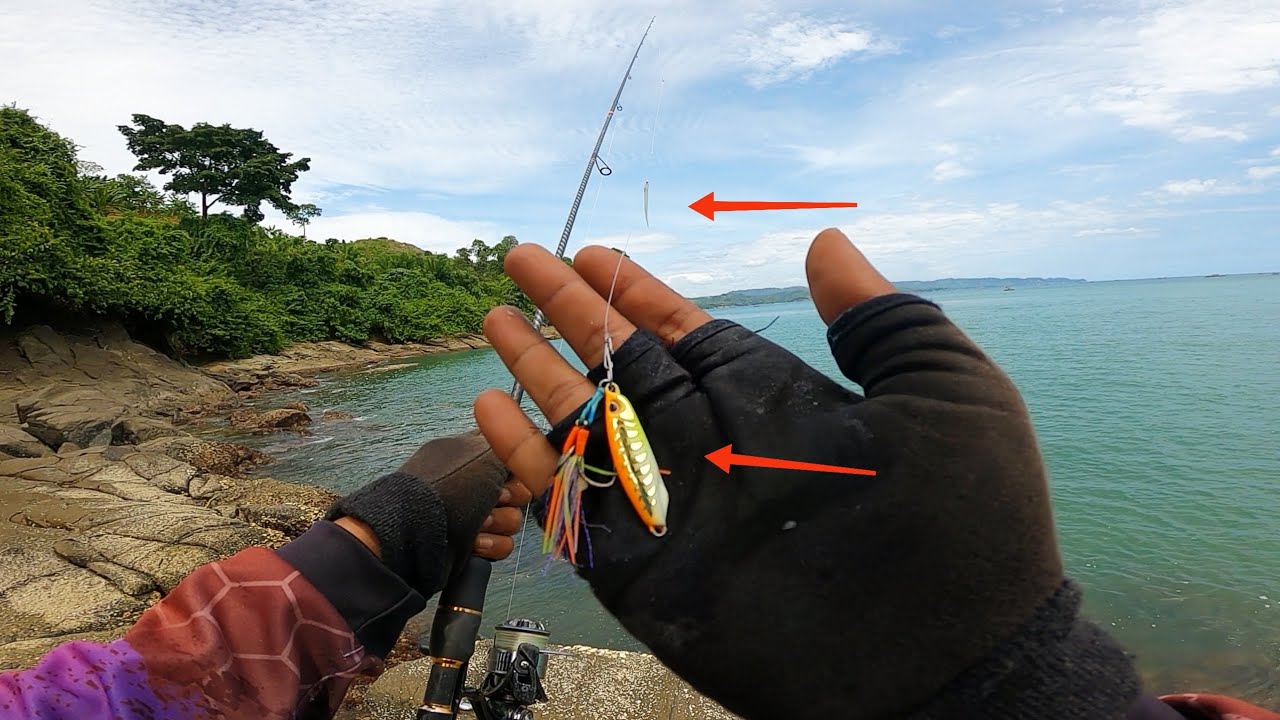 RANGKAIAN SESAT!! Bikin ikan rakus menyambar umpan metaljig + softlure