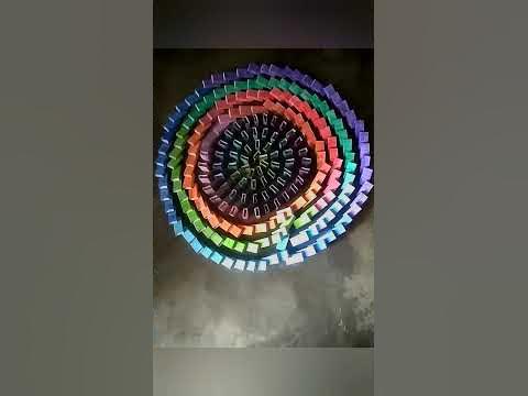 Circle domino effect#shorts #youtubeshorts #domino #trending #viral ...
