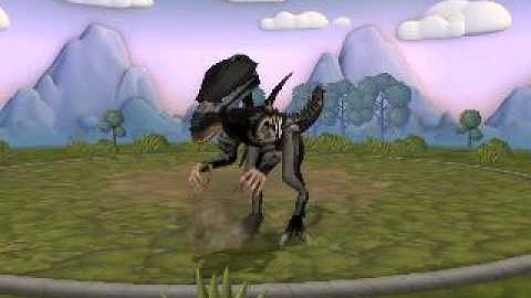 Spore Creature-Xenomorph Queen