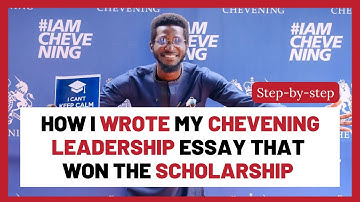 Chevening Leadership Essay by Jonathan Ayodele 2023 Scholar | Scholarship Essays