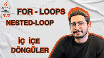 COMP101 JAVA - For-Loops | Nested Loop | İç İçe Döngüler Konu Anlatımı
