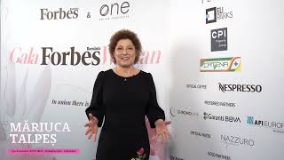 🌺 Măriuca Talpeș la Gala Forbes Woman 2024