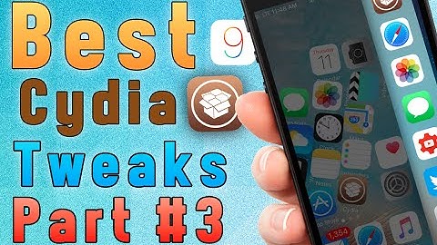 Best Cydia Jailbreak Tweaks iOS 9 Part 3