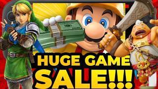 Nintendo Just Gave Us A Massive W! Insane Sale on EVERYTHING!