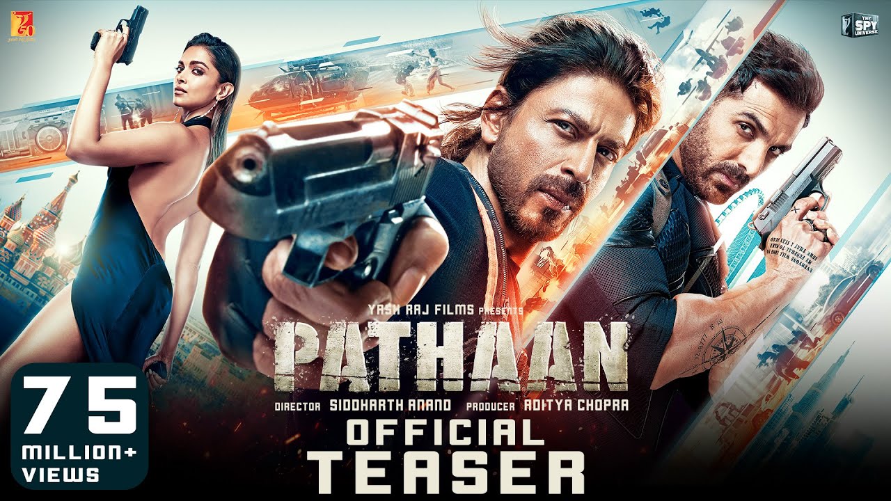 Pathaan  Official Teaser  Shah Rukh Khan  Deepika Padukone  John Abraham  Siddharth Anand