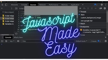 JavaScript Made Easy Tutorials: Variables
