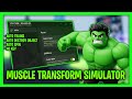 *NEW* Muscle Transform Simulator Keyless Script - Auto Destroy, Auto Trains, Auto Equip Best Pet