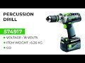 Festool 574917 Cordless Drill, 18 V, Multi-Colour