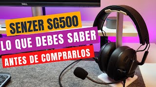 SENZER SG 500 audífonos Gaming!! No los compres sin ver este video!!