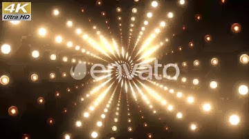Lights Tunnel VJ Loop 4K | Motion Graphics - Videohive template