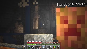 The hardcore caving experience. | hardcore with One e2