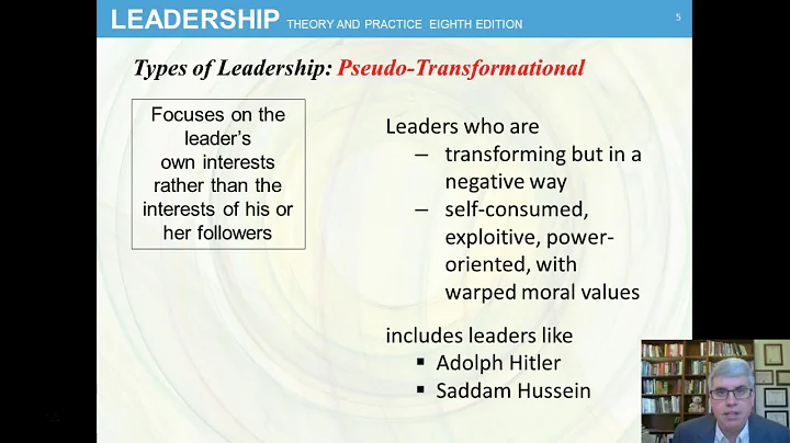 Transformational Leadership (Chap 8) Leadership by...