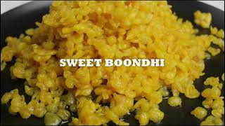 Sweet boondhi recipe/Quick snack recipe/Innaiku enna samayal