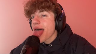 ASMR | SLOW MOUTH SOUNDS AND MIC LICKING (no talking)