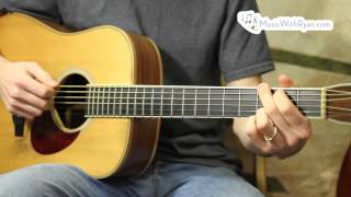 Improve Your Rhythm Guitar for Bluegrass - Guitar Lesson chords