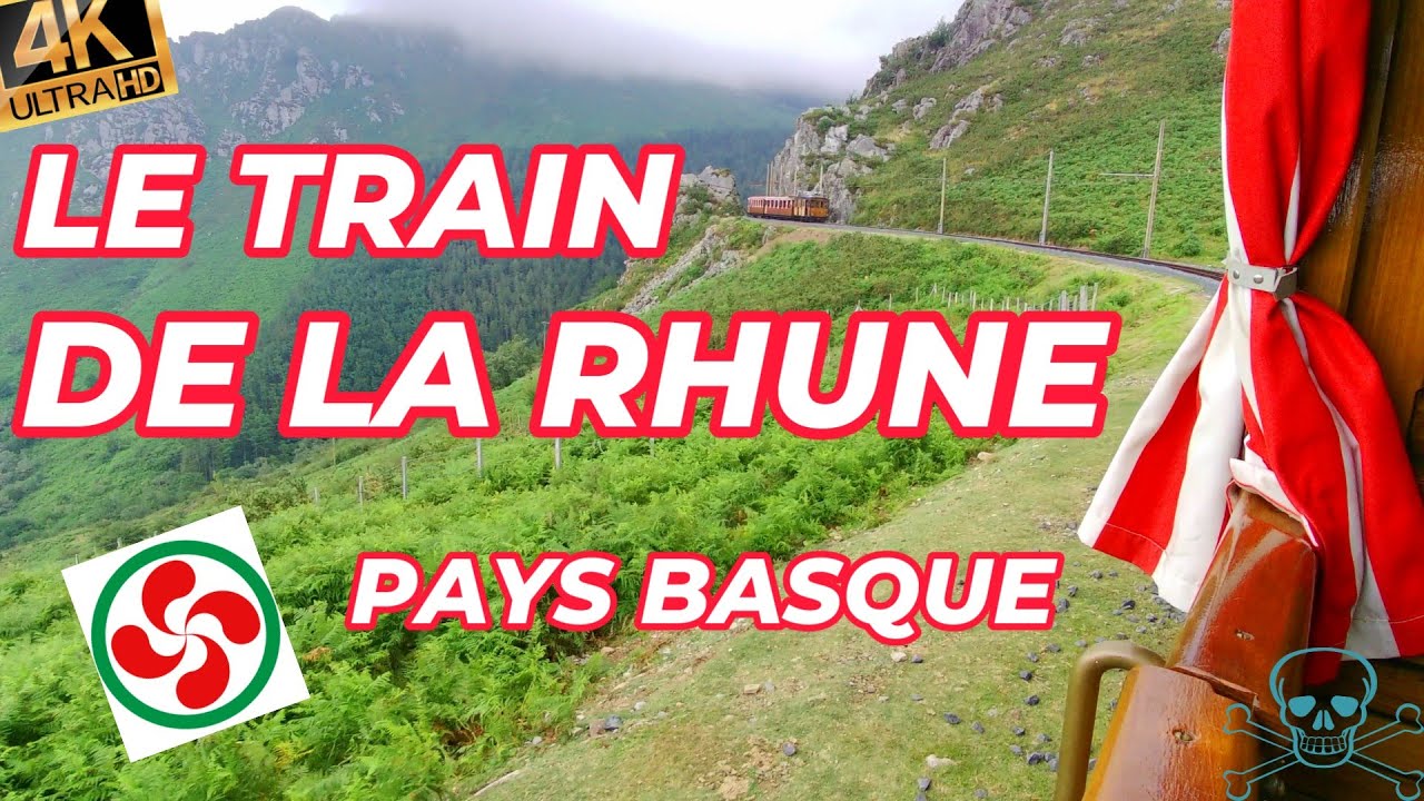 Le TRAIN De La RHUNE Cremallera  por el Pirineo ( EL TREN DE LARRÚN) Pays Basque