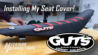 Installing My Guts Racing Seat Cover Resimi