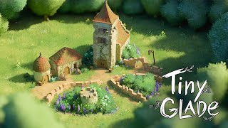 LIVE | FIRST LOOK at Tiny Glade (Demo/Playtest)  A Relaxing Cozy Small Scale Gridless City Builder