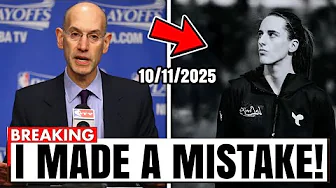 NBA Boss Adam Silver APOLOGIZES After SHOCKING Caitlin Clark Comments Go VIRAL!