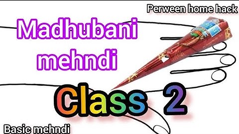 Mehndi Class-2 /how to learn Mehndi for beginners/circle practice/how to learn henna/mehndi class