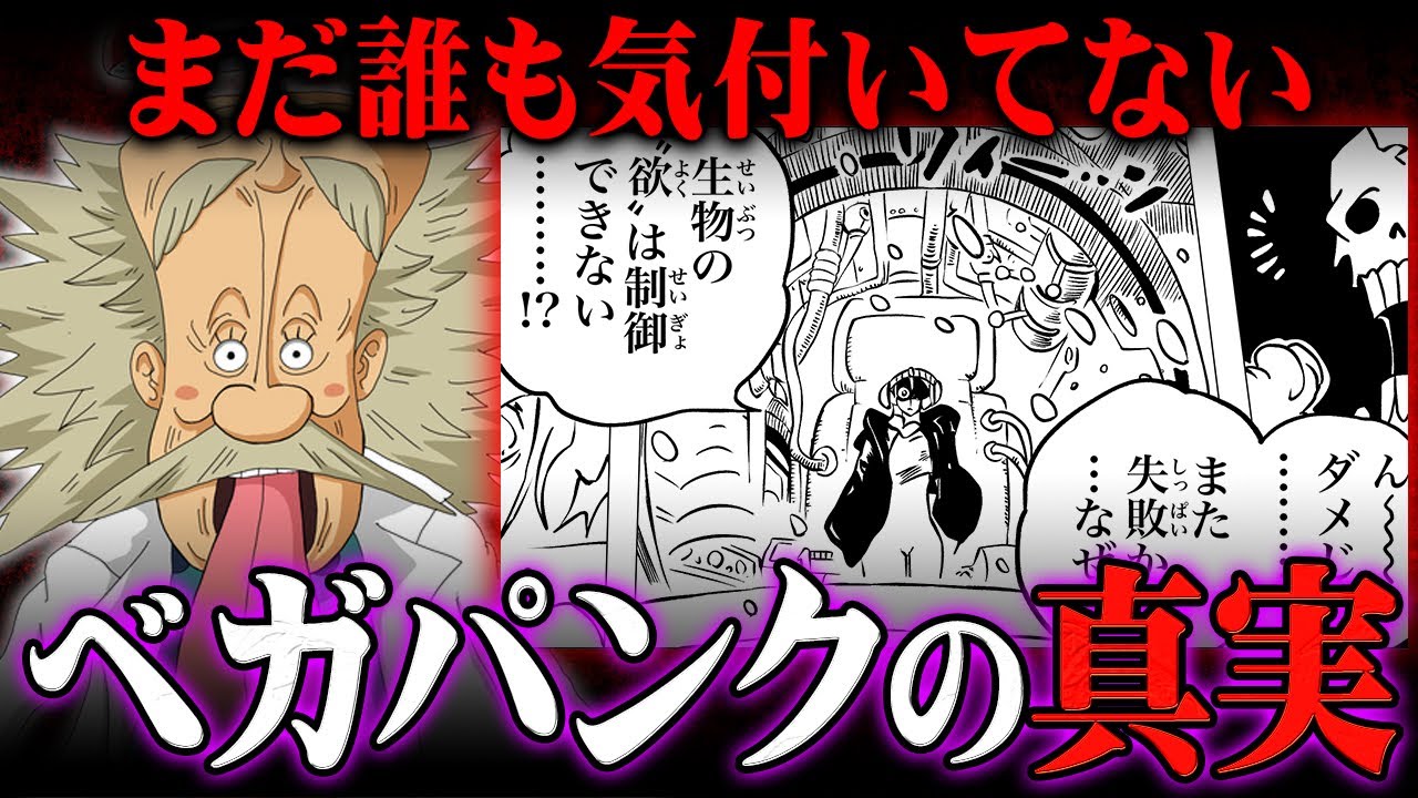 ワンピース　ベガパンク　想　知　まとめ売り ワンピースネタバレ【ベガパンクまとめ】正悪想知暴欲6体と本体