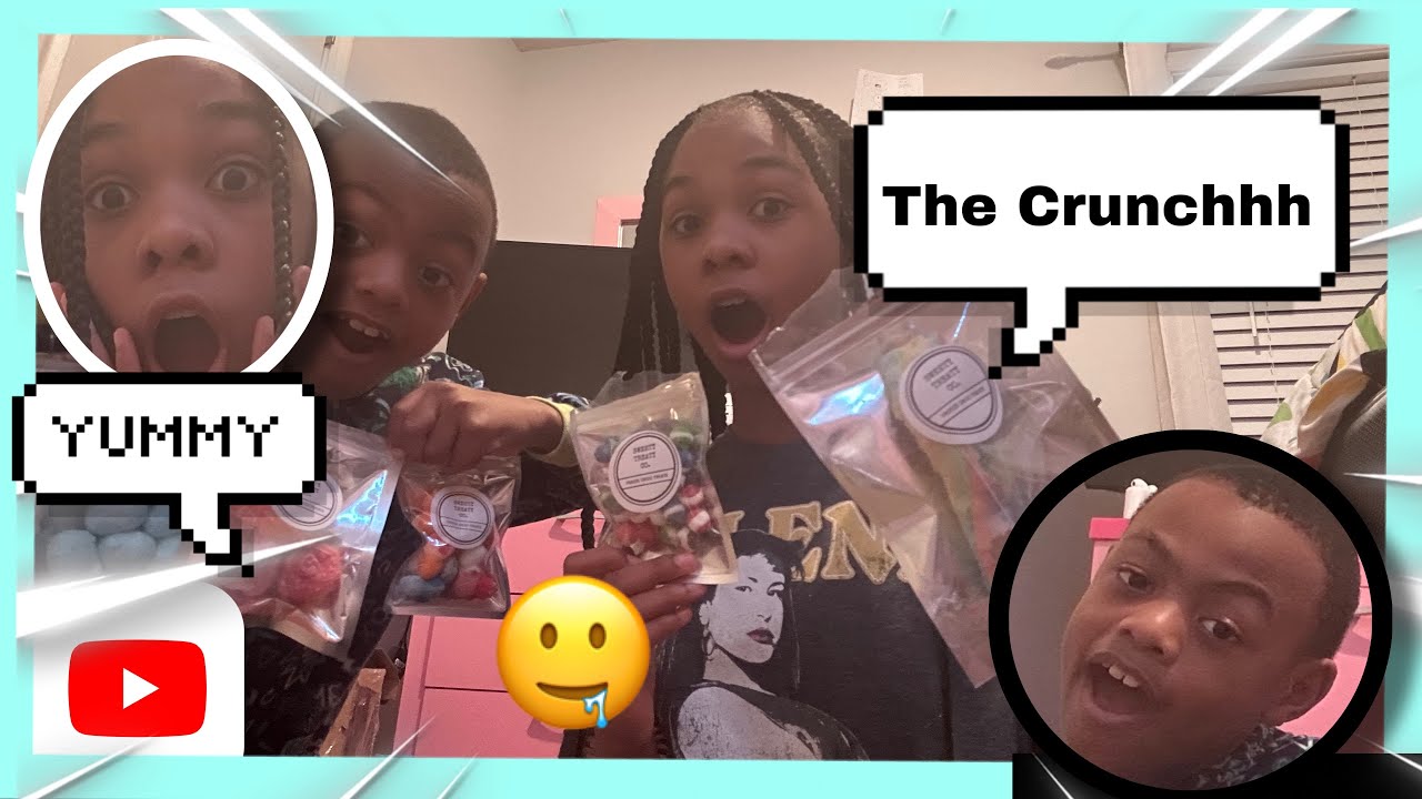 Trying FREEZE DRIED CANDY for the FIRST time ever with my little ...