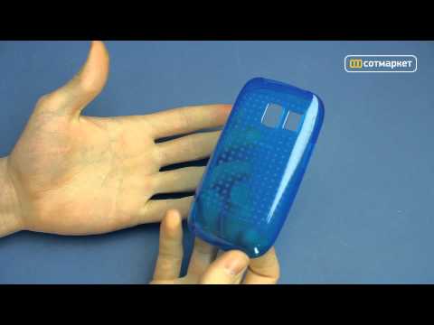 Видео обзор чехла CC-1030 для Nokia Asha 302 от Сотмаркета