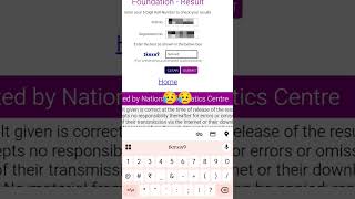 CA FOUNDATION RESULT 🥹💖 #ca #shorts #result #reaction #icai #shorts #share #subscribe