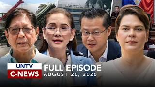 UNTV: C-NEWS | August 20, 2026