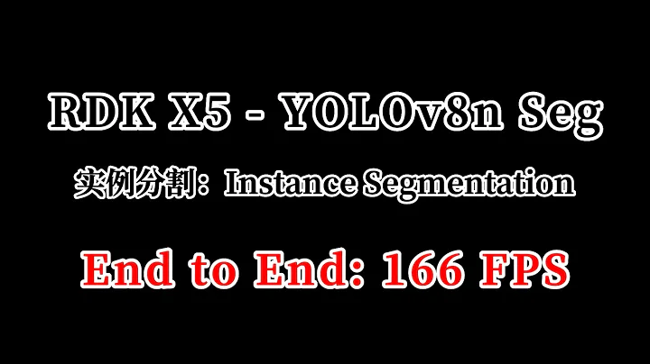 RDK X5: YOLOv8-Seg 166 FPS