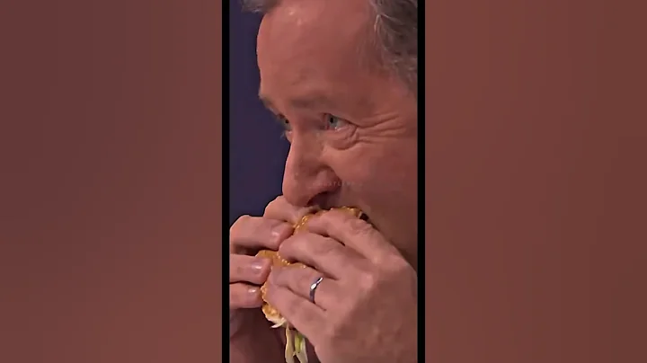 Piers Morgan eats Big Mac in front of vegan #gmb #piersmorgan #funny #vegan #shortsfeed #shorts #fyp