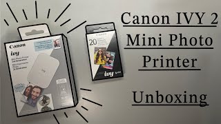 Introducing The New Canon IVY 2 Mini Photo Printer! 