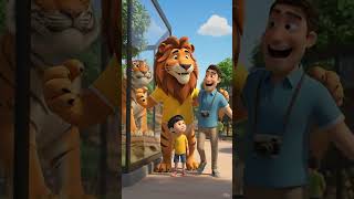 Aslan Oğlum Kaplan Hayvanat Bahçesi̇ Komi̇k Vi̇deo Ai İçeri̇k