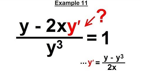 Algebra - Ch. 15: Solve for Variable in Equation (11 of 11) Example 11
