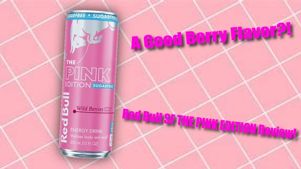Red Bull The Pink Edition SUGAR FREE Energy Drink Review!