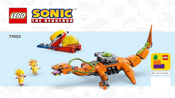 LEGO instructions - Sonic the Hedgehog - 77003 - Super Shadow vs. Biolizard