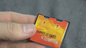 Dual TF to CF Adapter Micro-SD to CF Compact Flash Card Holder Unboxing and Test