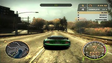 Need For Speed: Most Wanted (2005) - Race #104 - Masterson & Route 55 (Speedtrap)