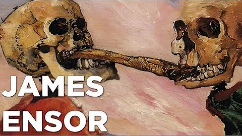 James Ensor: A Collection of 46 Paintings