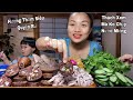 🇯🇵Cầm Lòng Sao Cho Đặng Với Mâm Lòng Dồi Chấm Mắm Tôm, Hương Thơm Siêu Quyến Rủ #402